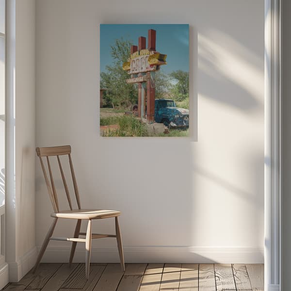 Route 66 III Canvastavla 30x40 cm