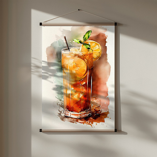 Drinks cocktail Poster 30x40 cm