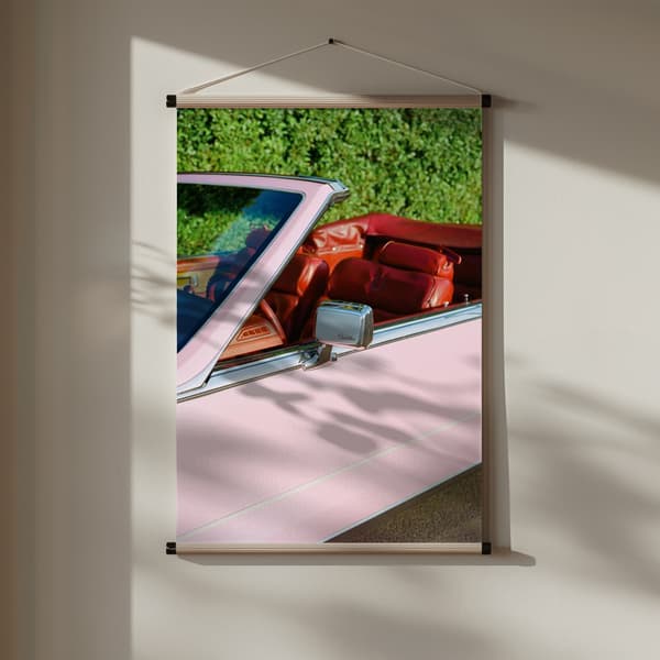 Pink Cadillac Poster 30x40 cm