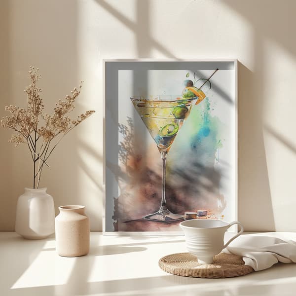 Drinks cocktail Poster 30x40 cm