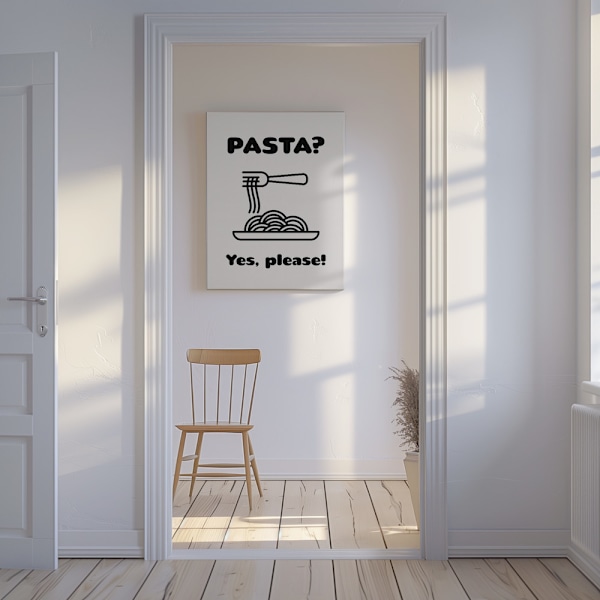 Pasta Canvastavla 50x70 cm