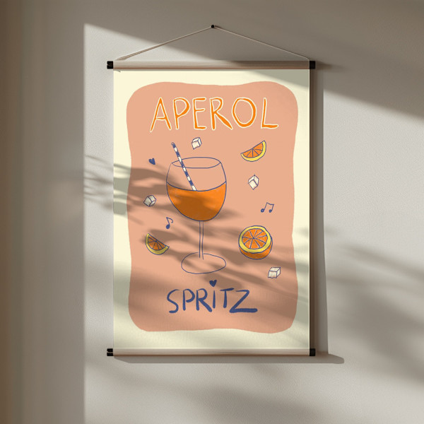 Aperol Spritz Poster 30x40 cm
