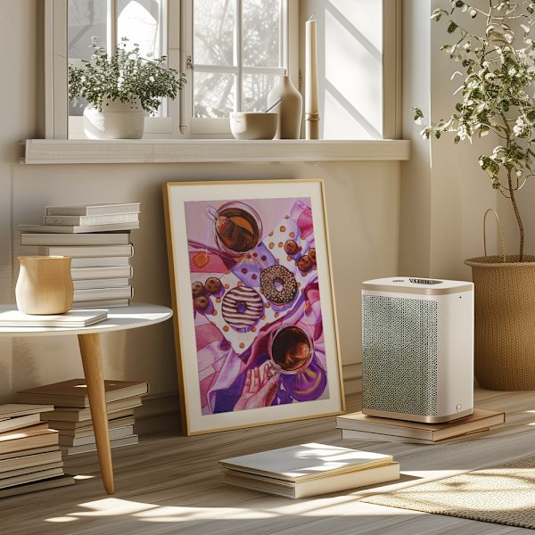 A Cup of Warmth Poster 50x70 cm