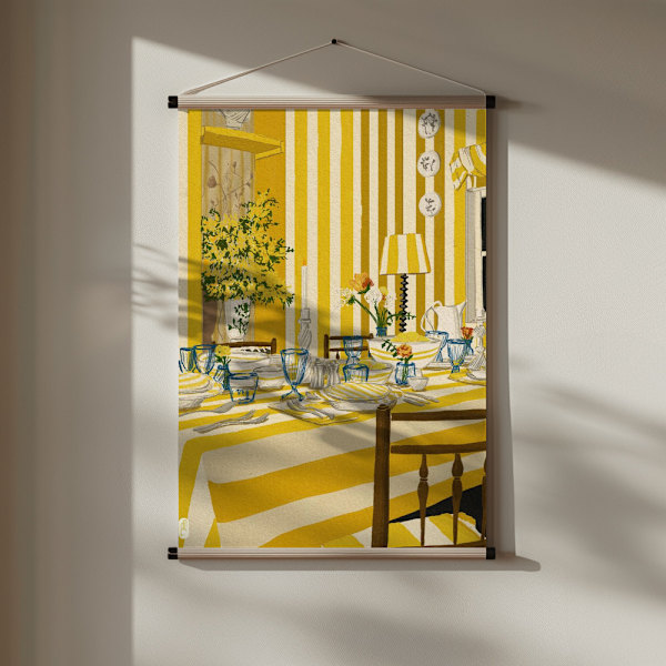 Week 30 Room Portrait Poster 30x40 cm