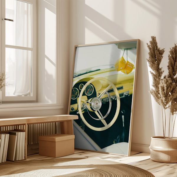 Classic Car VI Poster 50x70 cm
