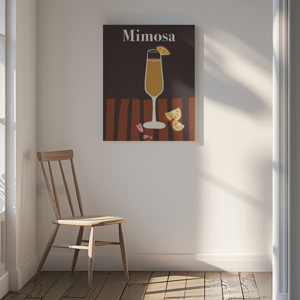 Mimosa Canvastavla 30x40 cm