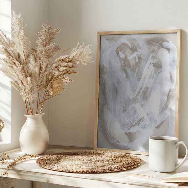 Abstract Brush Strokes 146 Poster 30x40 cm