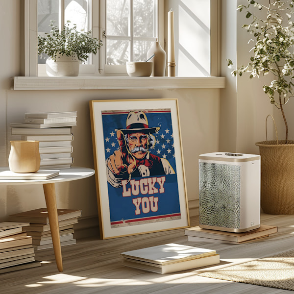 Lucky You Poster 50x70 cm