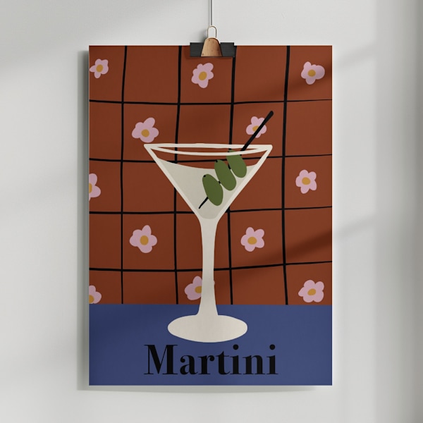 Martini Poster 50x70 cm