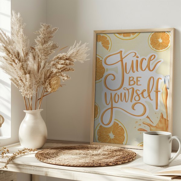 Juice be Yourself Poster 30x40 cm