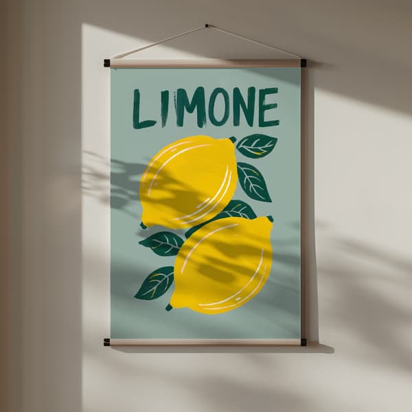 Limone Poster 30x40 cm