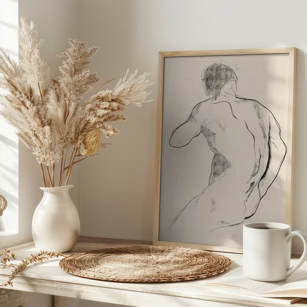 The Athlete Poster 30x40 cm