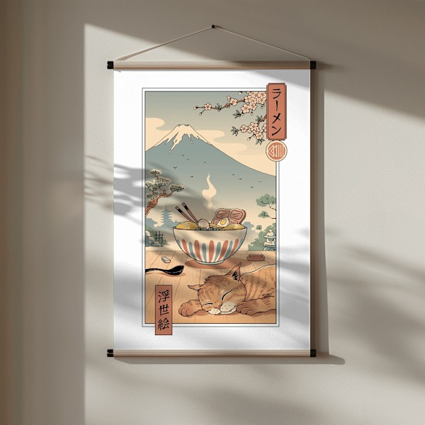 A Perfect Ramen Weather Poster 30x40 cm