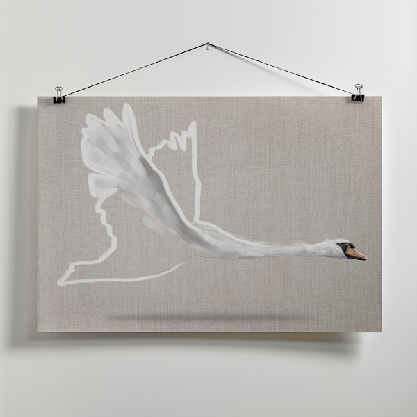 Winged One (canvas) Canvastavla 40x30 cm