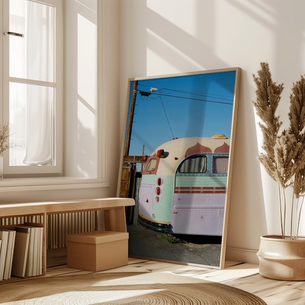 Joshua Tree Bus Poster 50x70 cm