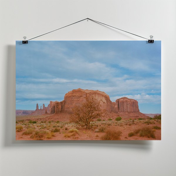 Monument Valley IX Canvastavla 70x50 cm