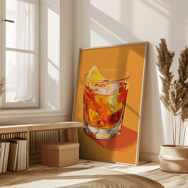 Negroni - Jolly and Dash Poster 50x70 cm