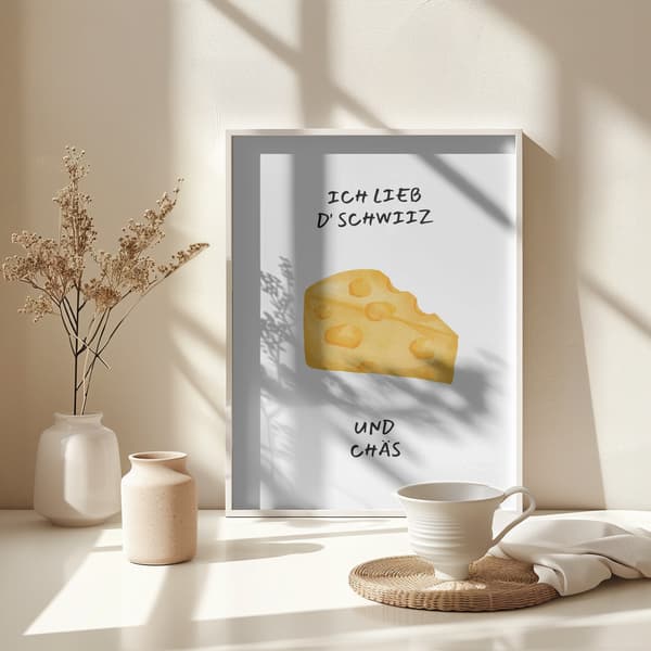 Ich lieb d´schwiiz Poster 30x40 cm