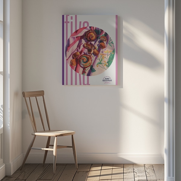 Evening Jazz Canvastavla 30x40 cm
