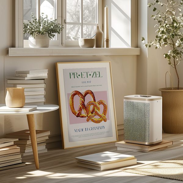 Pretzel Print Poster 50x70 cm