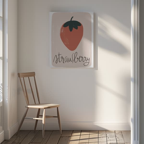 Strawberry 18x24 Canvastavla 30x40 cm