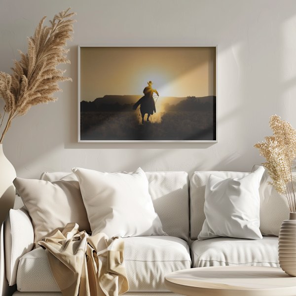 The Cowboy Poster 70x50 cm