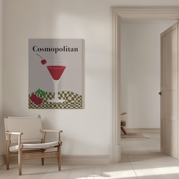 Cosmopolitan Canvastavla 50x70 cm