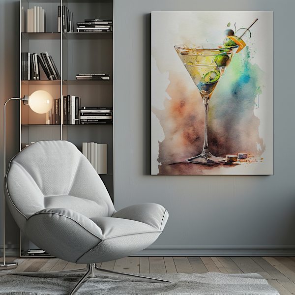 Drinks cocktail Canvastavla 50x70 cm