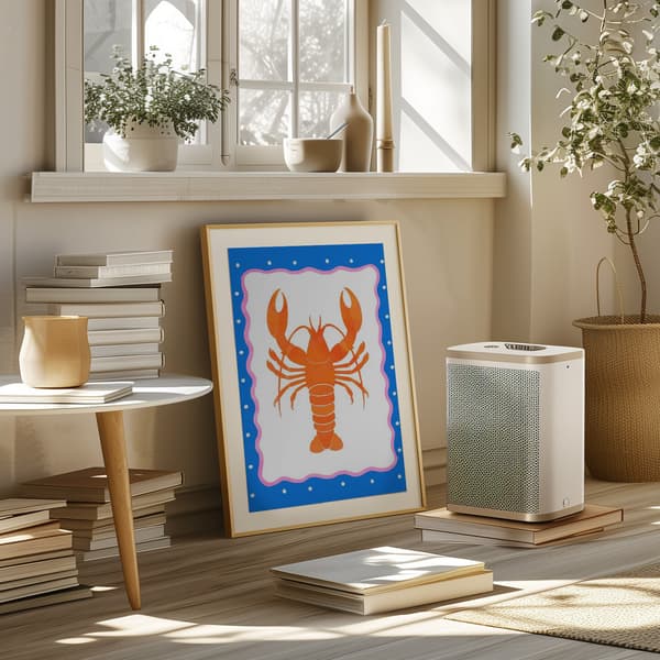 Lobster Poster 50x70 cm