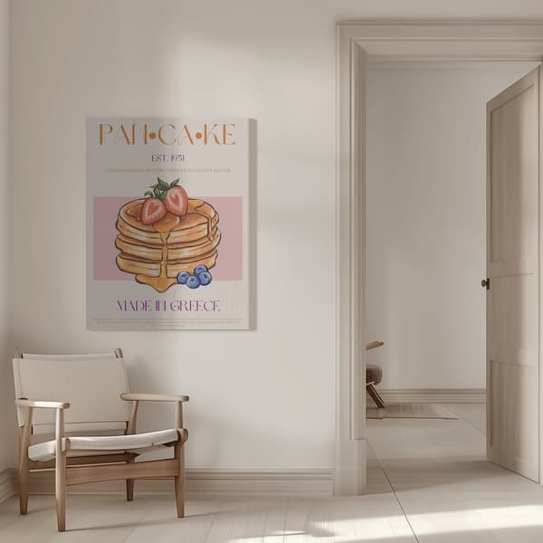 Pancake Canvastavla 50x70 cm