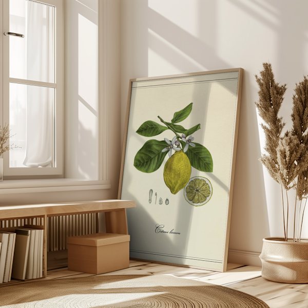 Lemon Poster 50x70 cm