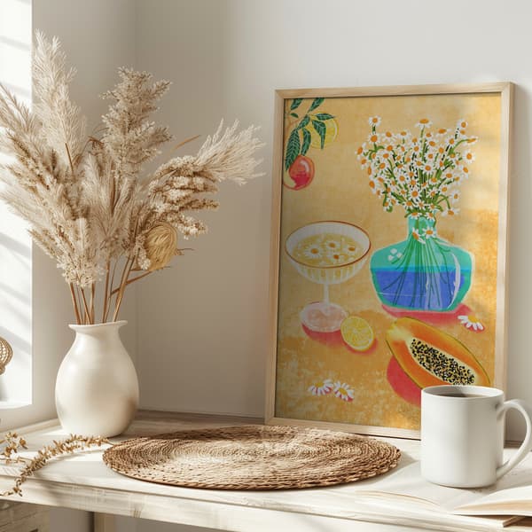 Summer Day Vibes Poster 30x40 cm