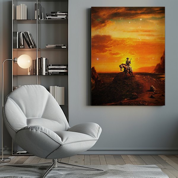 Courage Canvastavla 50x70 cm