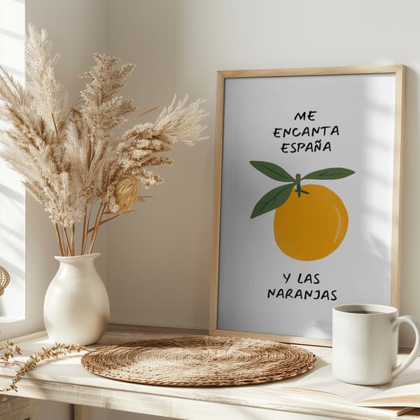 Me encanta espana Poster 30x40 cm