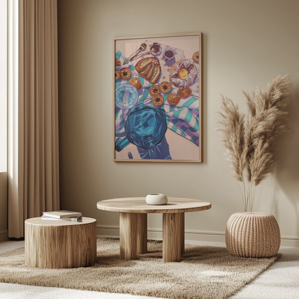Beach Jam Sessions Poster 50x70 cm