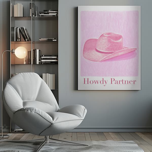 P&c Howdypartner Copy Canvastavla 50x70 cm