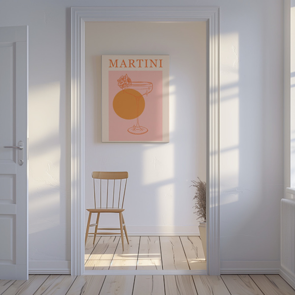 Martini Ratioiso Canvastavla 50x70 cm