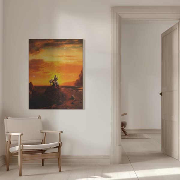 Courage Canvastavla 50x70 cm