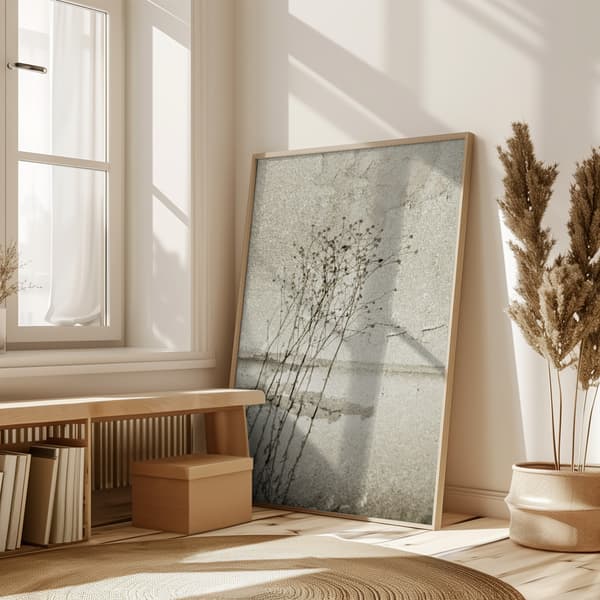 On the concrete Poster 50x70 cm