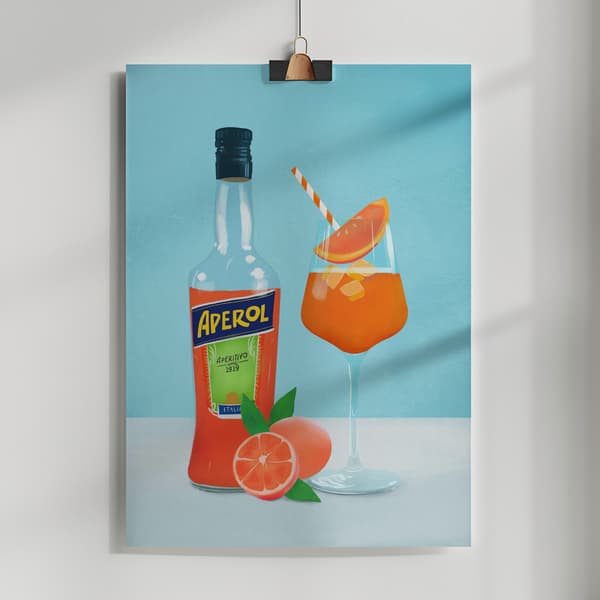 Aperol Spritz Poster 50x70 cm