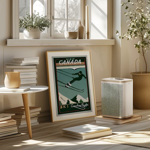Vintage Ski Canada Poster Poster 50x70 cm