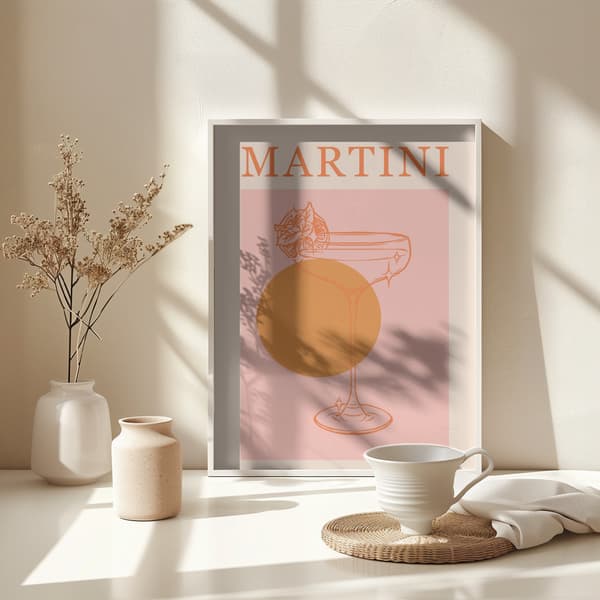 Martini Ratioiso Poster 30x40 cm