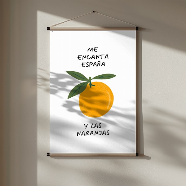 Me encanta espana Poster 30x40 cm