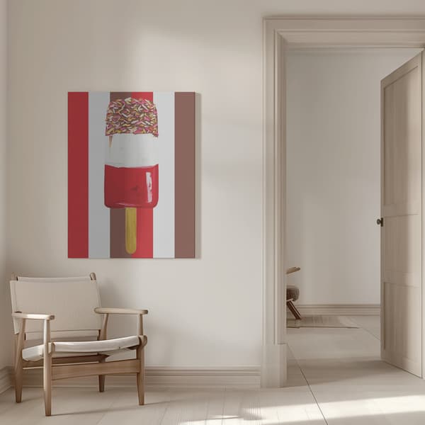 Fab Stripes Canvastavla 50x70 cm