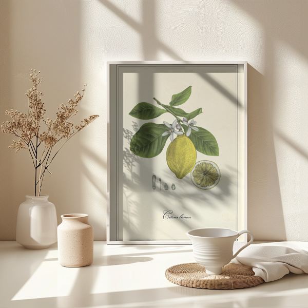 Lemon Poster 30x40 cm
