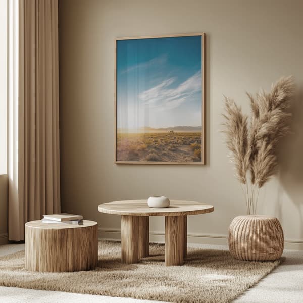 Nevada Desert Sunrise Poster 50x70 cm
