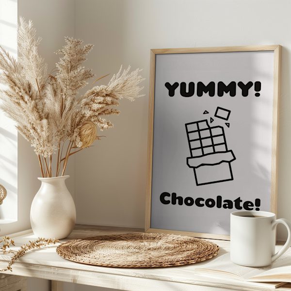 Chocolate Poster 30x40 cm