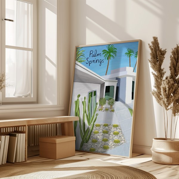 Dalc 196 Palm Springs 25x35 Poster 50x70 cm