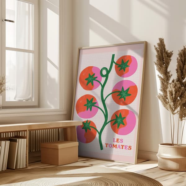 Les Tomates Poster 50x70 cm