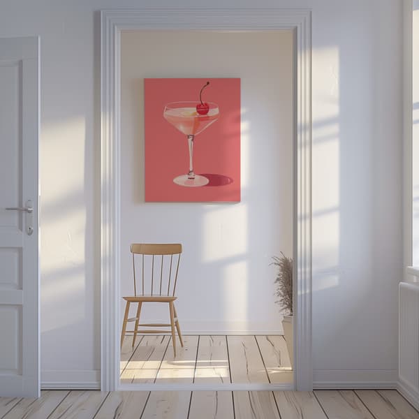 Cosmo - Jolly and Dash Canvastavla 50x70 cm